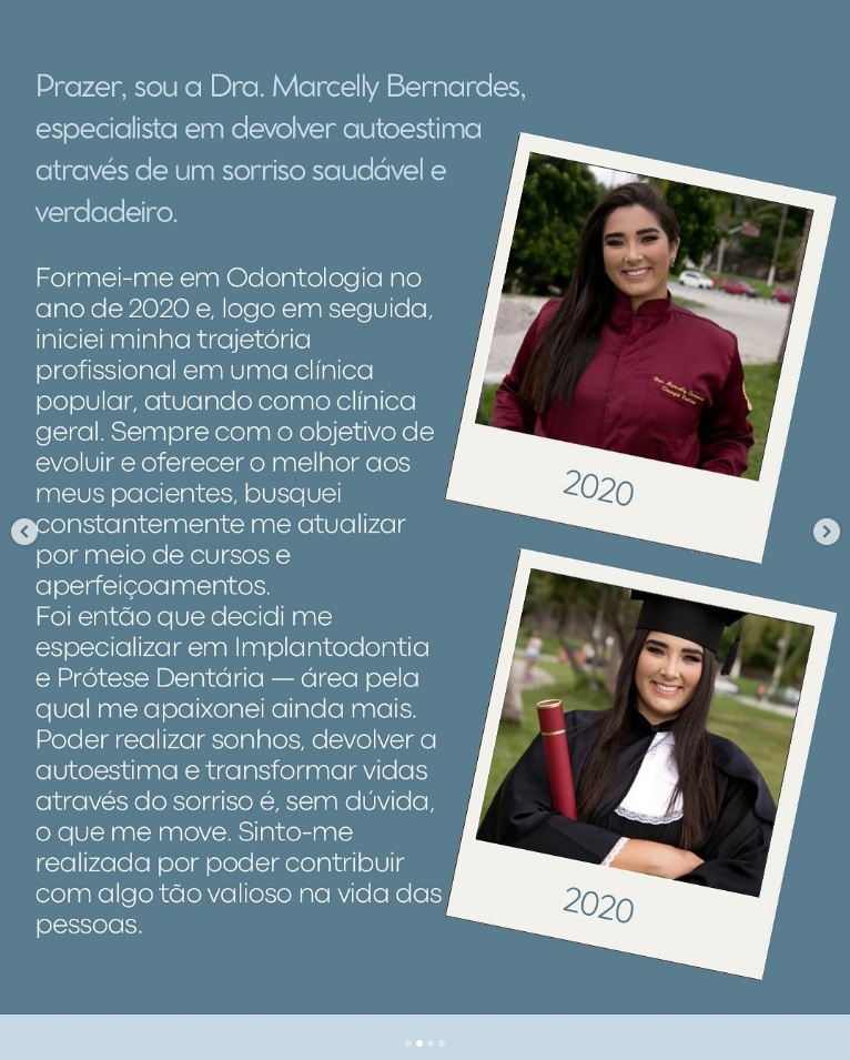 Dra. Marcelly Bernardes sorrindo